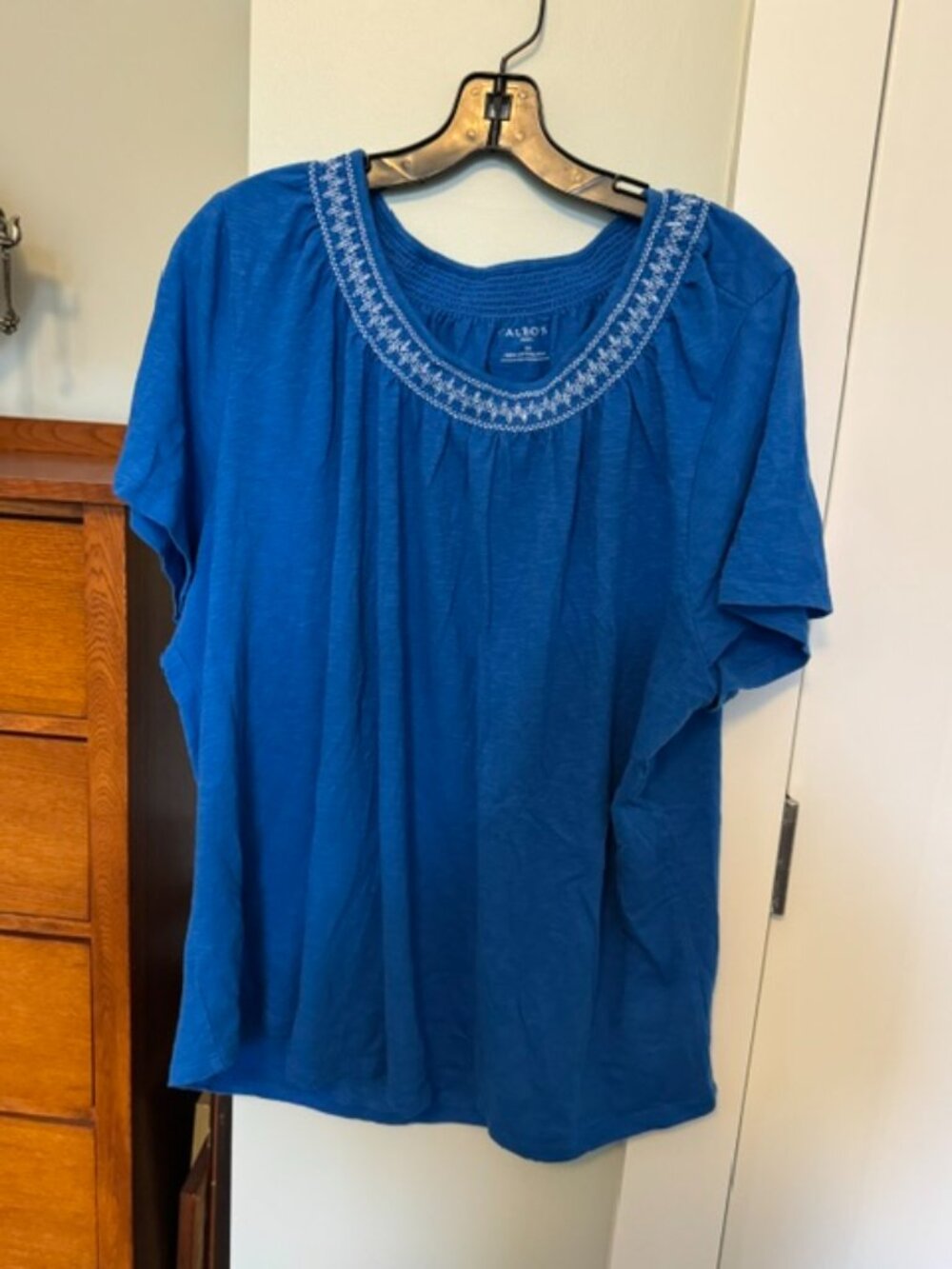 Talbots Royal Blue Top - Size 3X